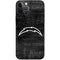 NFL Los Angeles Chargers Black & White iPhone 12 Pro Skin